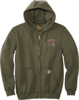 NY Stars Carhartt Midweight Hooded Zip-Front Sweatshirt