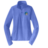 BagelEddi's Ladies Sport-Wick Stretch 1/4-Zip Pullover